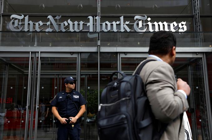 Pri The New York Times so preiskavo partnerstev Facebooka s številnimi svetovno znanimi podjetji opravili s pomočjo več kot 60 sogovornikov, med katerimi so bili številni nekdanji uslužbenci Facebooka, analizirali pa so tudi skoraj 300 strani Facebookovih internih dokumentov.  | Foto: Reuters