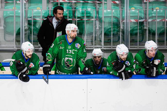 HK SŽ Olimpija - RB Salzburg II | Gregor Polončič ni več glavni trener članske Olimpije. Zamenjal ga bo finski strateg Raimo Summanen. | Foto Grega Valančič/Sportida