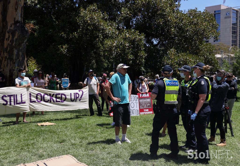 Novak Đoković Protest Srbi Melbourne