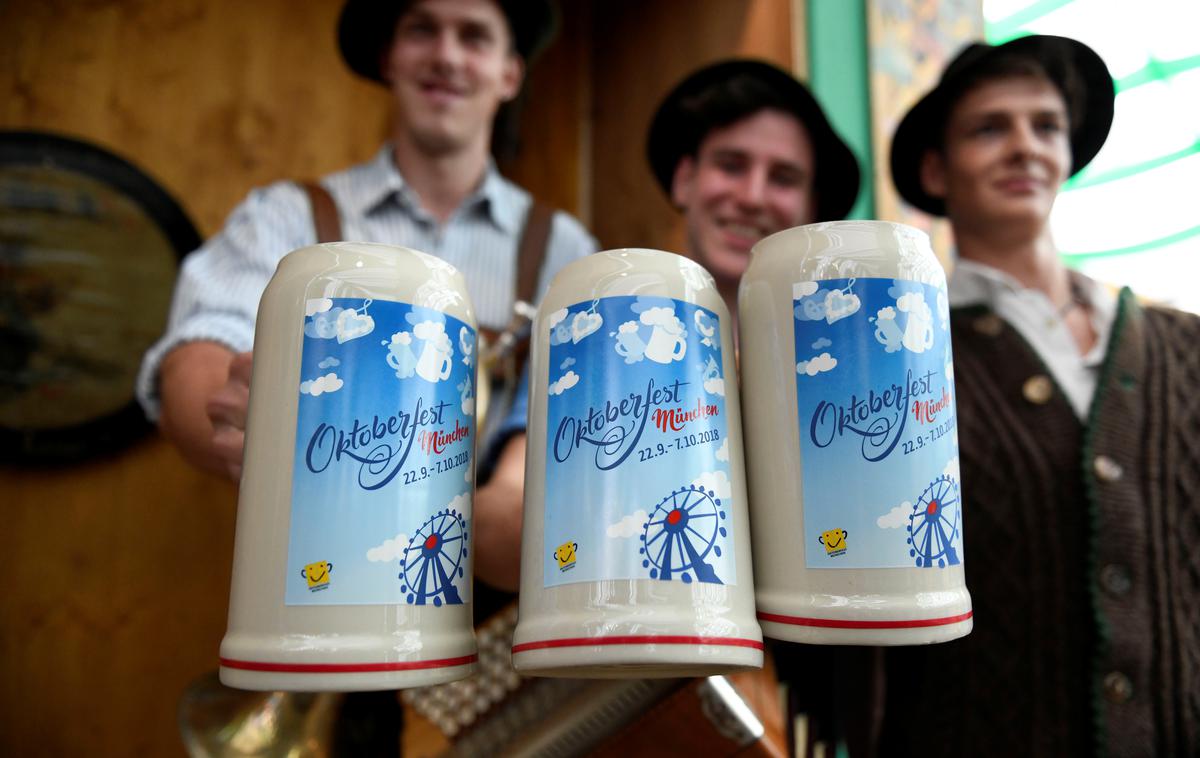 Oktoberfest 2018 | Tako bo videti uradni vrček letošnjega Oktoberfesta. | Foto Reuters