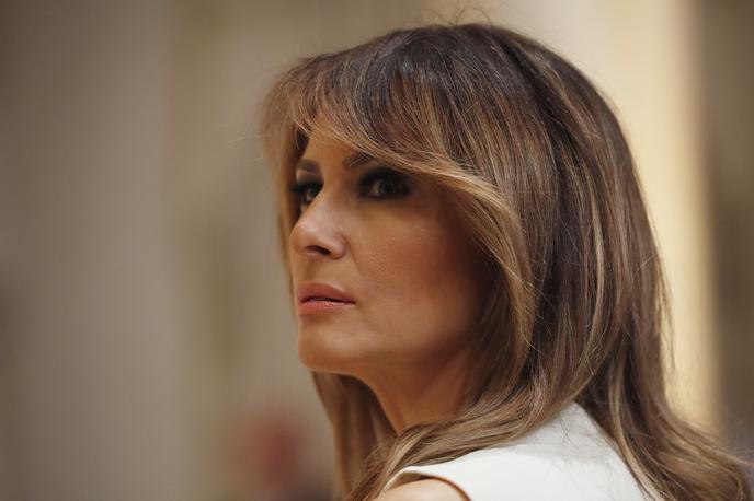 Melania Trump v Mar-a-Lagu | Melania Trump v javnosti redko izraža politična stališča, tokrat pa je dregnila v eno od ključnih predvolilnih vprašanj. | Foto Guliverimage