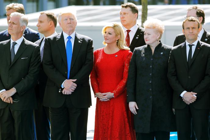 Donald Trump in Kolinda Grabar-Kitarović | Foto STA