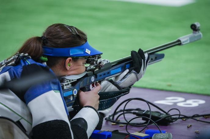 Živa Dvoršak | Slovenske strelke in strelci odhajajo na Norveško na EP. | Foto Anže Malovrh/STA