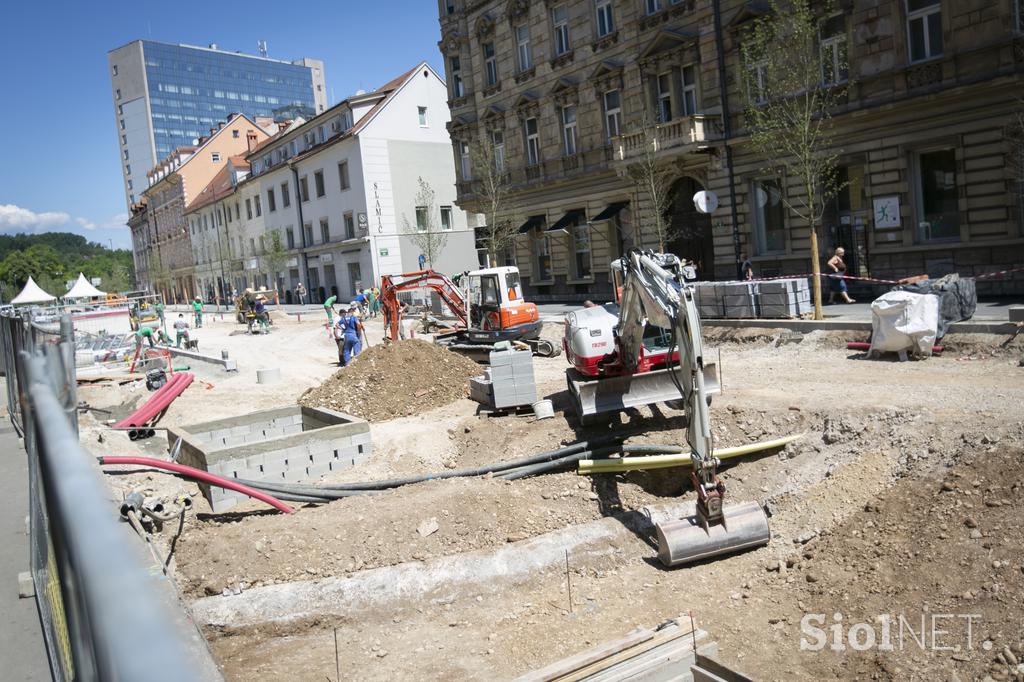 Prenova Gosposvetske ceste v Ljubljani.