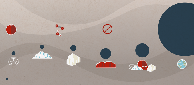 Študija je med drugim pokazala, da bi predelava vseh naravnih virov, ki jih trenutno ponuja Mars, na načine, med katerimi je tudi Muskov atomski, atmosfero rdečega planeta zgostila veliko premalo. Zračni tlak na površini Marsa bi bil še vedno le sedem odstotkov Zemljinega. | Foto: NASA