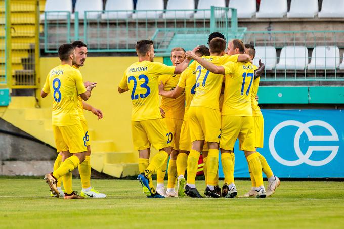 Domžalčani so lahko z rezultatom več kot zadovoljni. | Foto: Žiga Zupan/Sportida