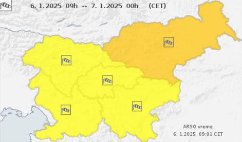 Občutna sprememba vremena nas bo spremljala nekaj dni