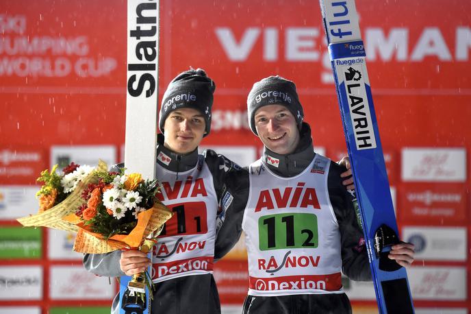 Maksim Bartolj & Žiga Jelar, Rasnov | Žiga Jelar se je veselil še enega drugega medsta v Rasnovu, tokrat v paru z mladim Maksimom Bartoljem. | Foto Guliverimage