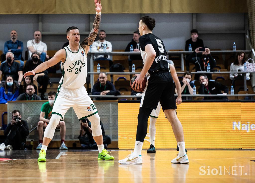 ABA: Cedevita Olimpija - Partizan