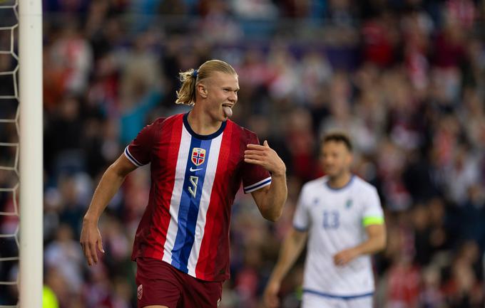 Norveški superzvezdnik Erling Haaland se bo po nekaj letih znova predstavil v Sloveniji. V Stožicah bo v ligi narodov gostoval novembra. | Foto: Guliverimage