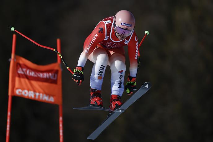 Cortina Joana Hählen | Joana Hählen pred odstopom na sobotnem smuku v Dolomitih | Foto Guliverimage