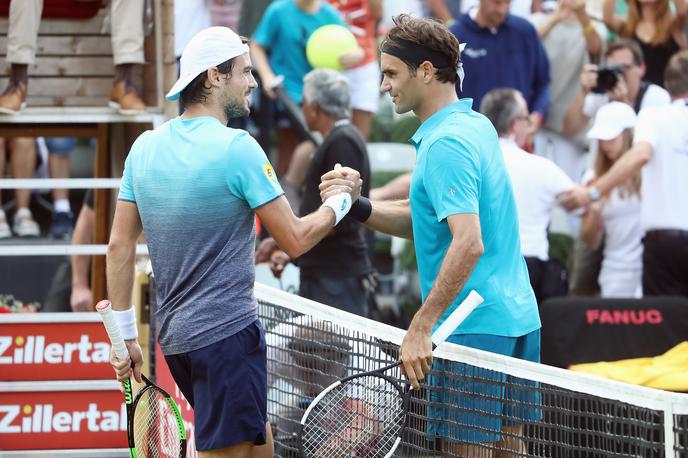 Guido Pella Roger Federer | Foto Getty Images