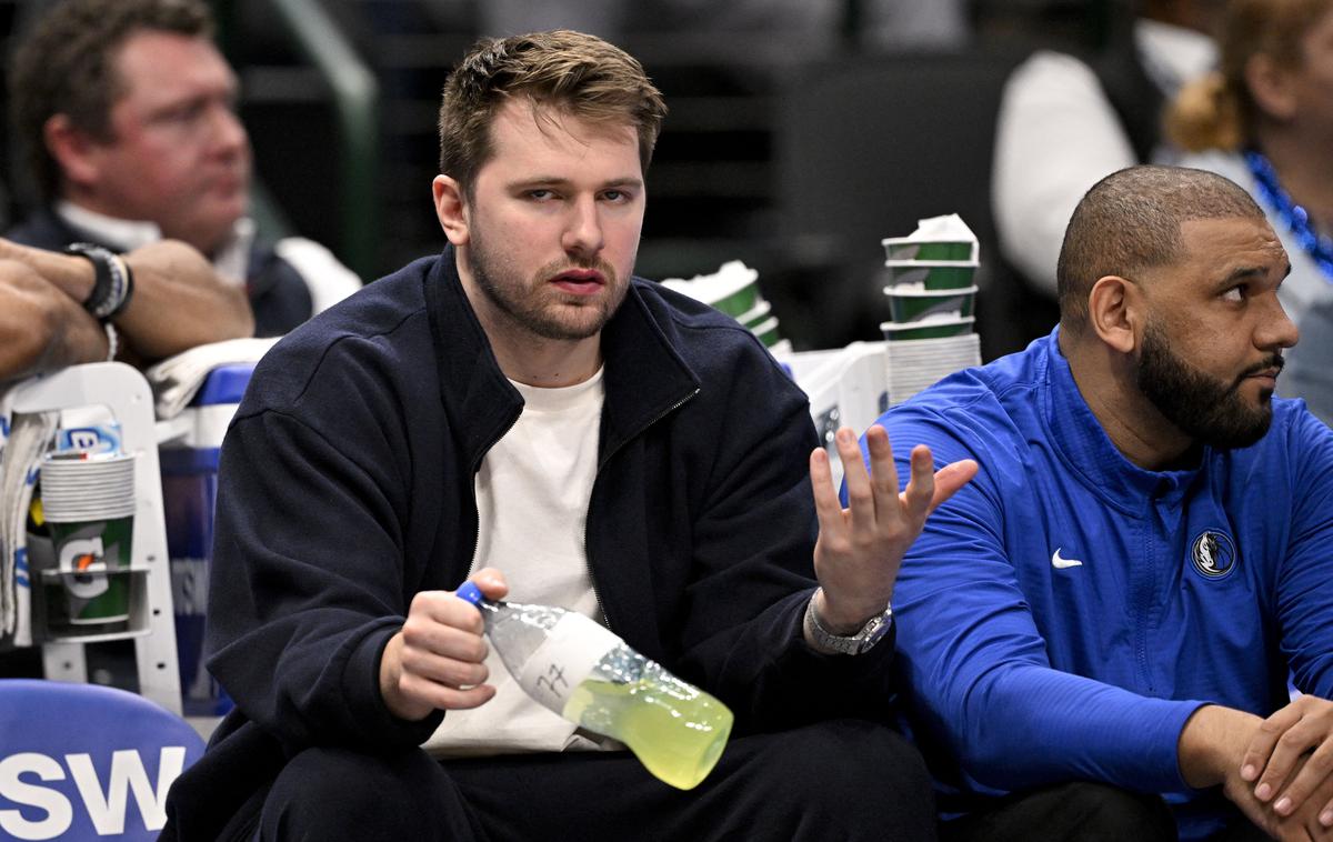 Luka Dončić | Luka Dončić bi se lahko na igrišče vrnil čez 14 dni. | Foto Reuters