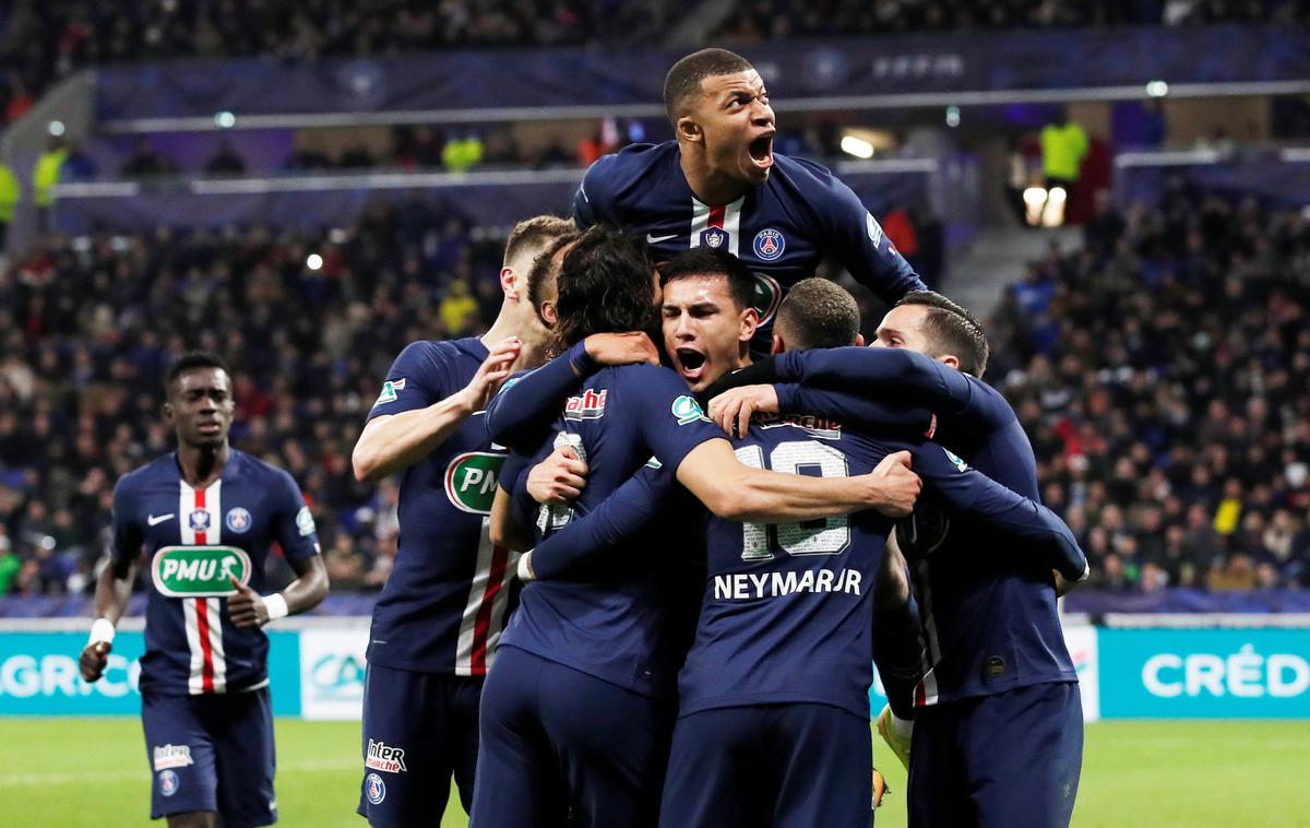 PSG | PSG je slavil s kar 7:0. | Foto Reuters