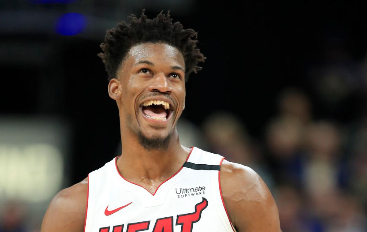 Jimmy Butler | Jimmy Butler se je spomnil na Luko Dončića. | Foto Gulliver/Getty Images