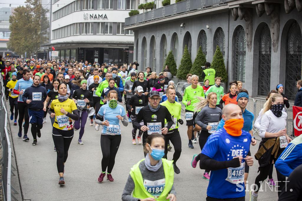 Maraton Ljubljana 2021. Poiščite se!