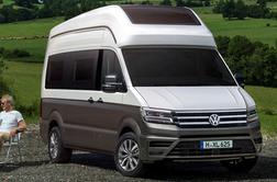 Volkswagen california XXL – Vizija modernega potovalnika za aktivno družino