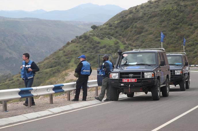 Gorski Karabah | Armenija Azerbajdžanu očita, da želi v Gorskem Karabahu izvesti etnično čiščenje. | Foto Reuters