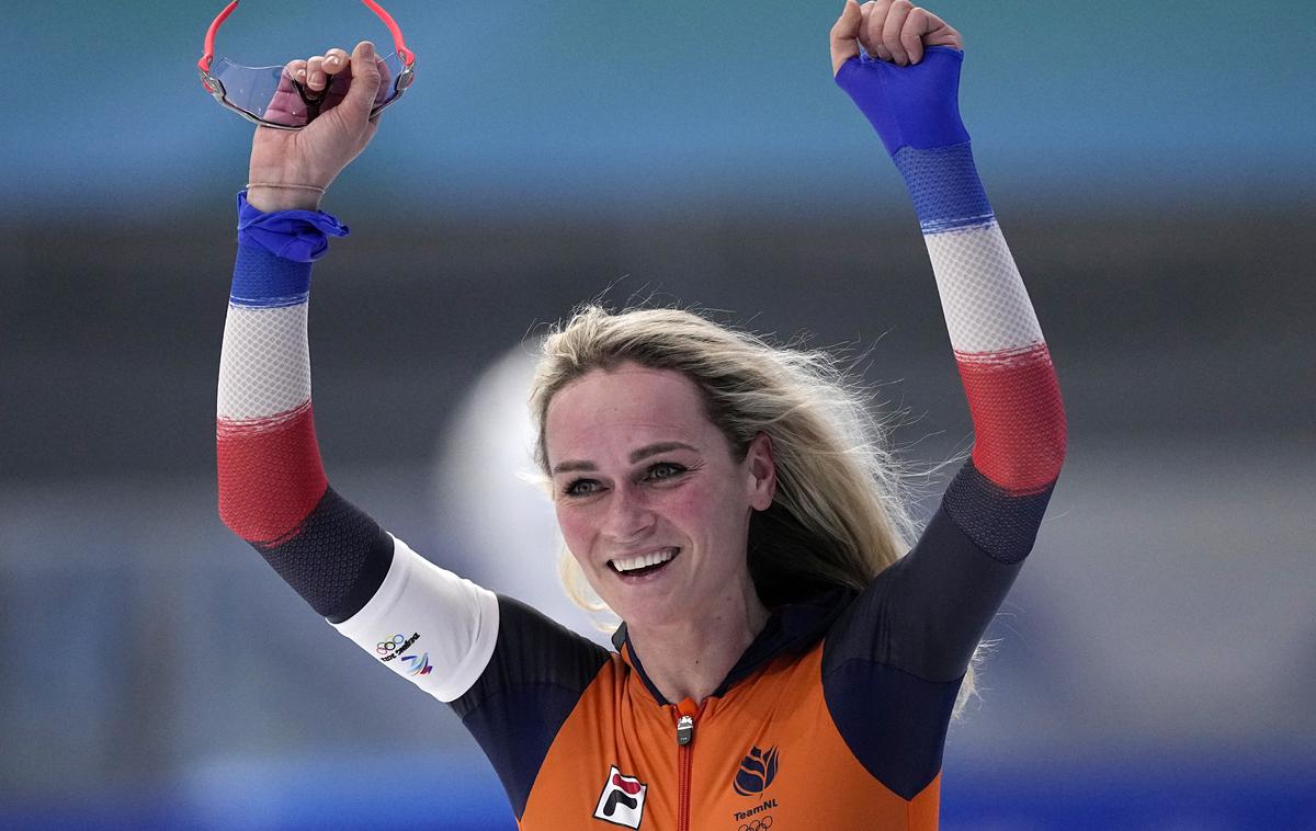 Irene Schouten | Irene Schouten je osvojila drugo olimpijsko zlato odličje v Pekingu. | Foto Guliverimage