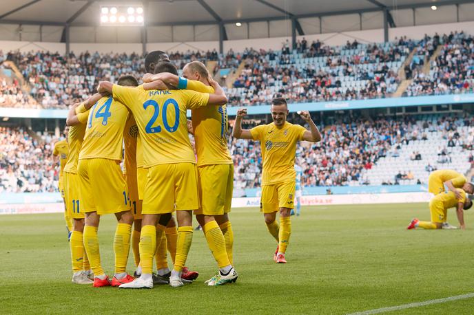 Domžale Malmö | Domžale so slavile proti Rudarju. | Foto Reuters