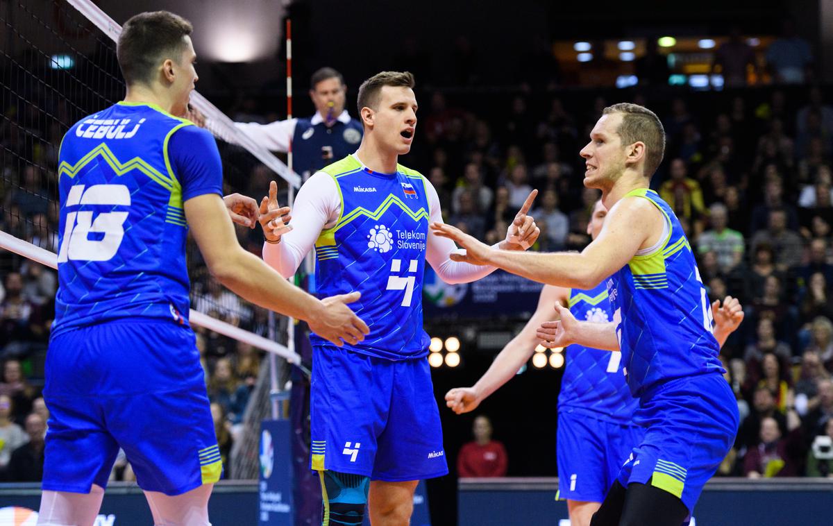 Slovenija Belgija odbojka | Slovenci igrali toliko, kot je bilo potrebno za zmago. | Foto CEV