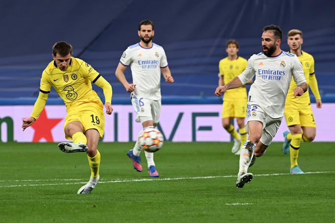 Mason Mount je zabil v 15. minuti in Chelsea se je vrnil v igro za polfinale. | Foto: AP / Guliverimage