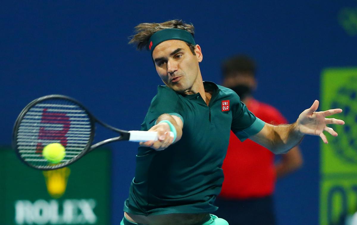 Roger Federer | Roger Federer se je v Dohi poslaovil v četrtfinalu. | Foto Reuters