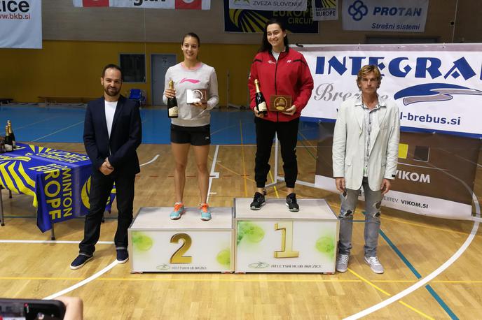 Petra Polanc Miha Ivančič badminton | Foto bzs