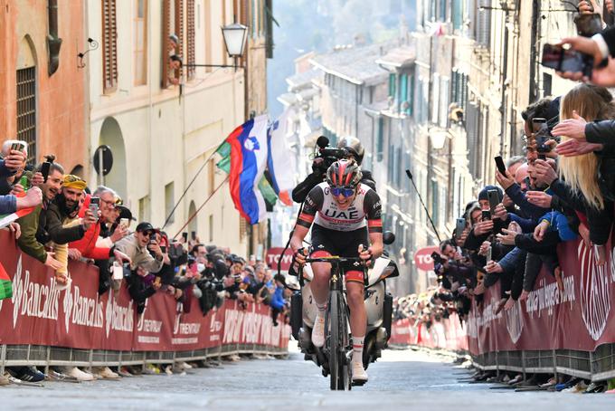 Dirko Strade Bianche je dobil s samostojnim napadom 52 km pred ciljem.  | Foto: Guliverimage/Vladimir Fedorenko