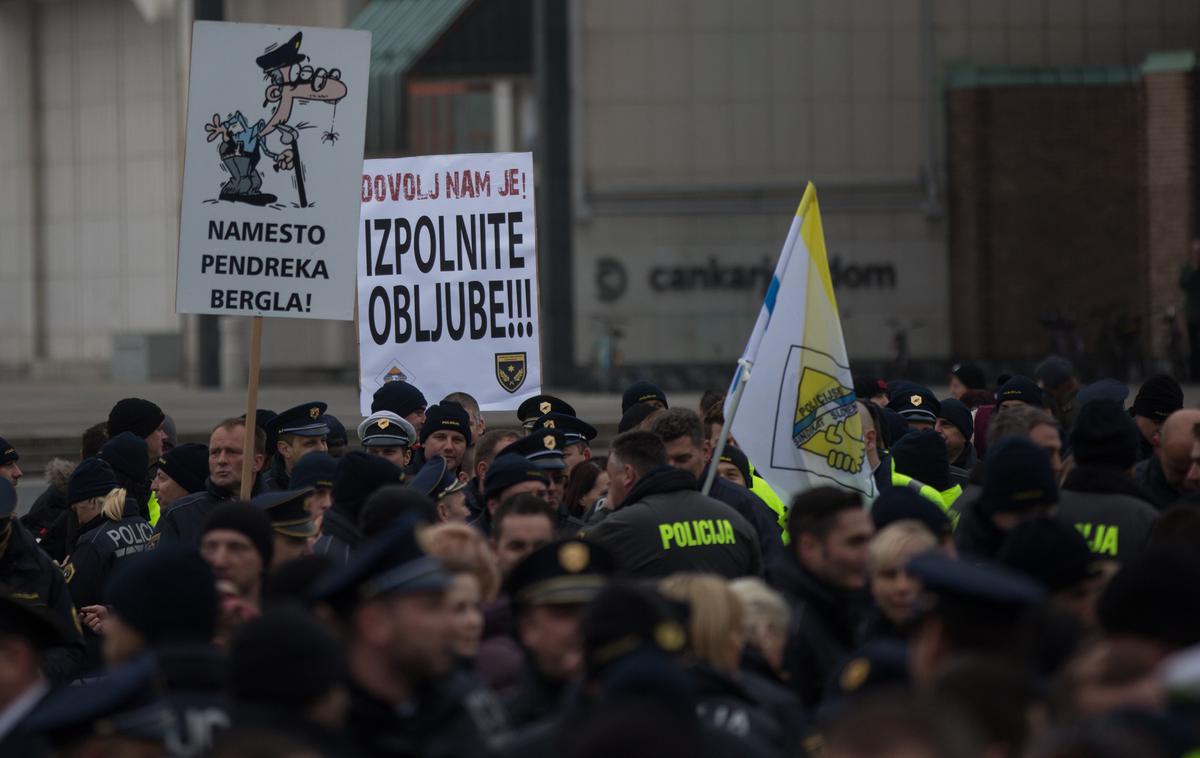 Stavka policija | Foto Klemen Korenjak