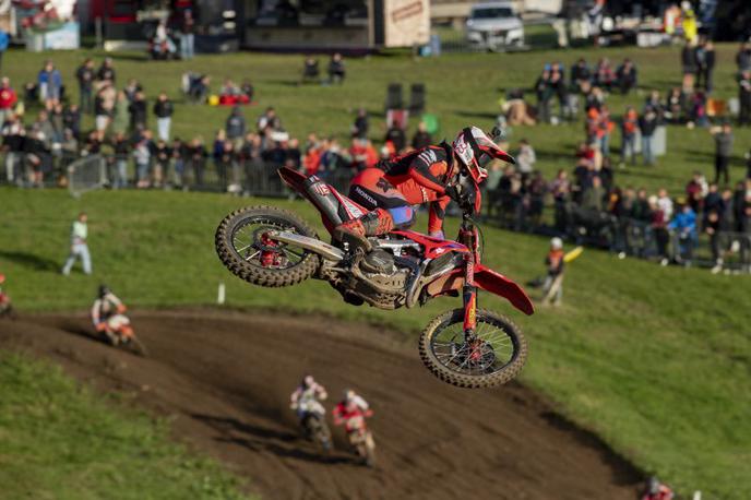 Tim Gajser Honda Matterley Basin |  Tim Gajser pravi, da mu je proga v Matterley Basinu najljubša. | Foto Honda Racing/ShotbyBavo