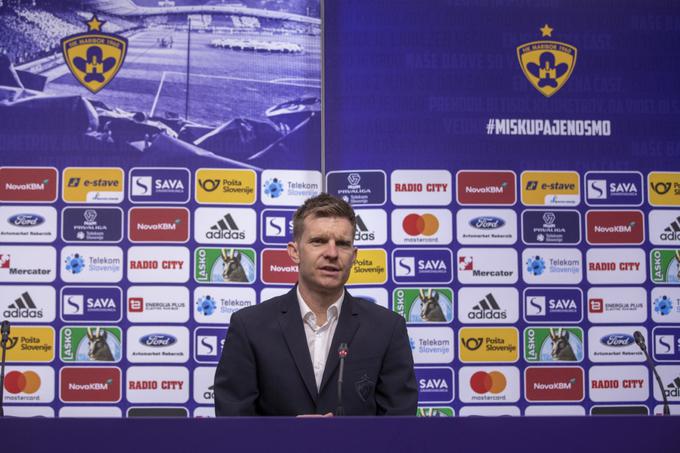 Pri Mariboru so ga motile nekatere stvari, rezultati v tej sezoni niso bili najboljši, zato so že sredi jeseni prenehali sodelovati. | Foto: NK Maribor