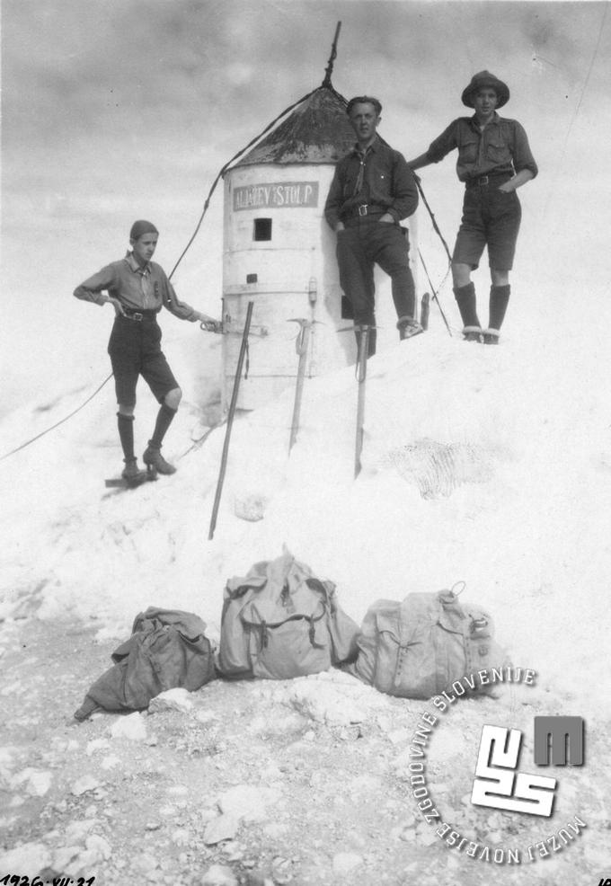 Triglav 21. 7. 1926 | Foto: Muzej novejše zgodovine Slovenije