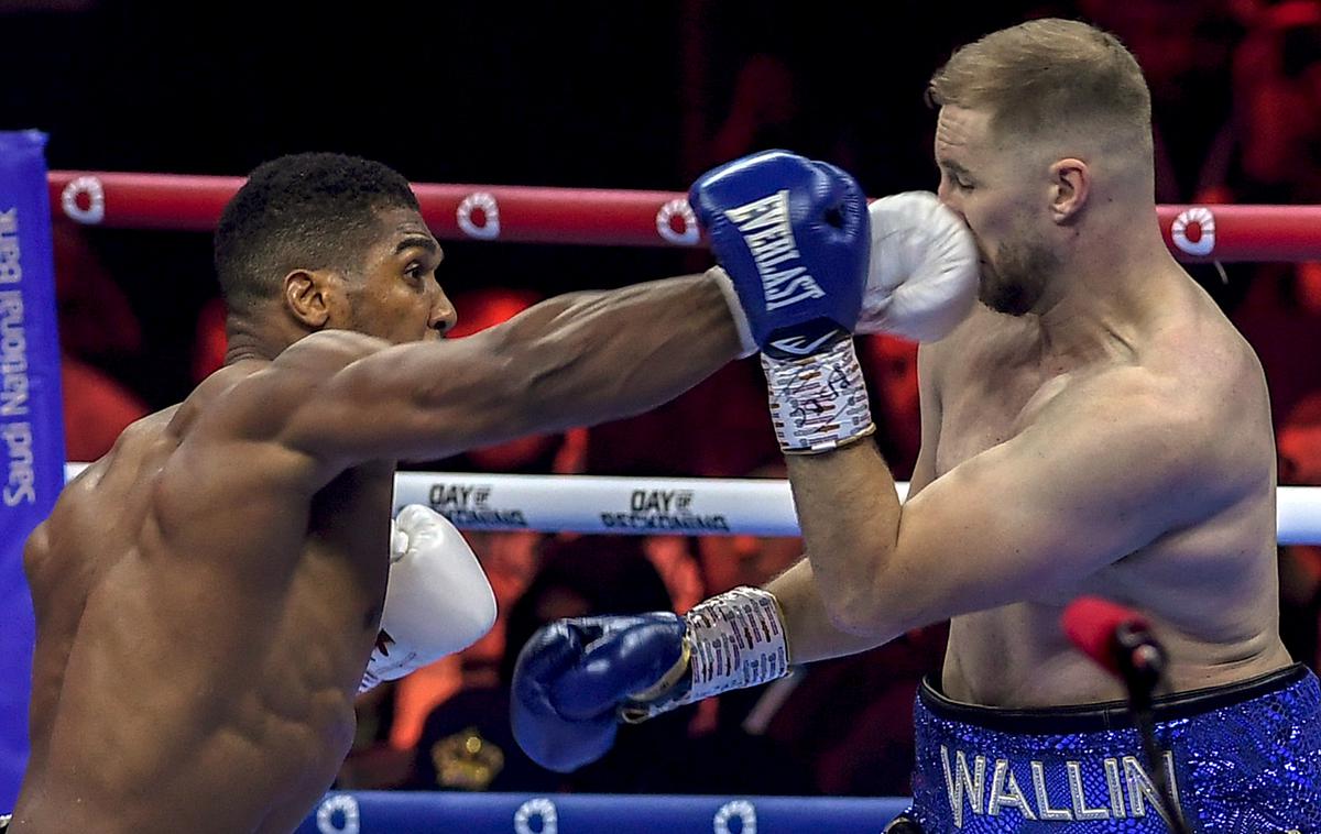 Anthony Joshua | Anthony Joshua je zmagal po petih rundah. | Foto Guliverimage