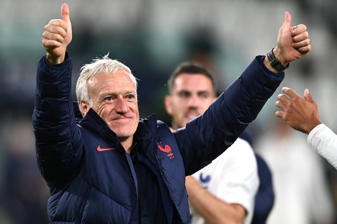 Francoski selektor Didier Deschamps bo v Katarju branil naslov svetovnega prvaka. | Foto: Guliverimage/Vladimir Fedorenko