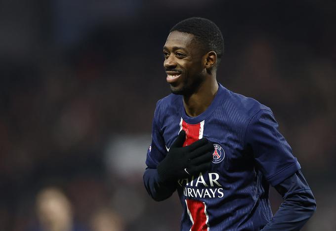 Ousmane Dembele je najboljši strelec francoskega prvenstva. | Foto: Reuters