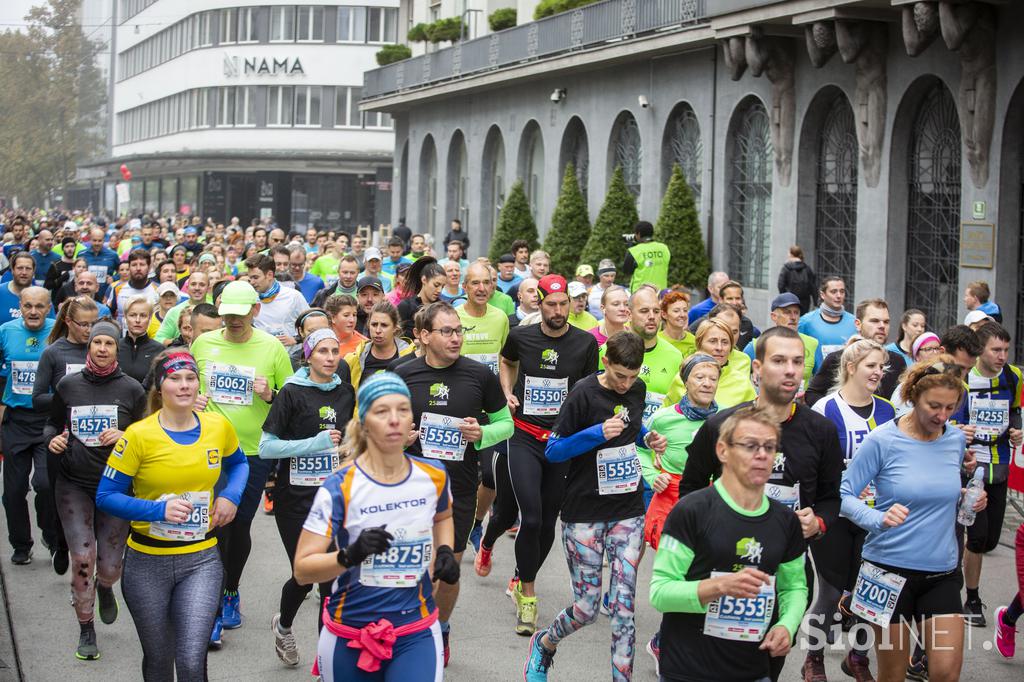 Maraton Ljubljana 2021. Poiščite se!