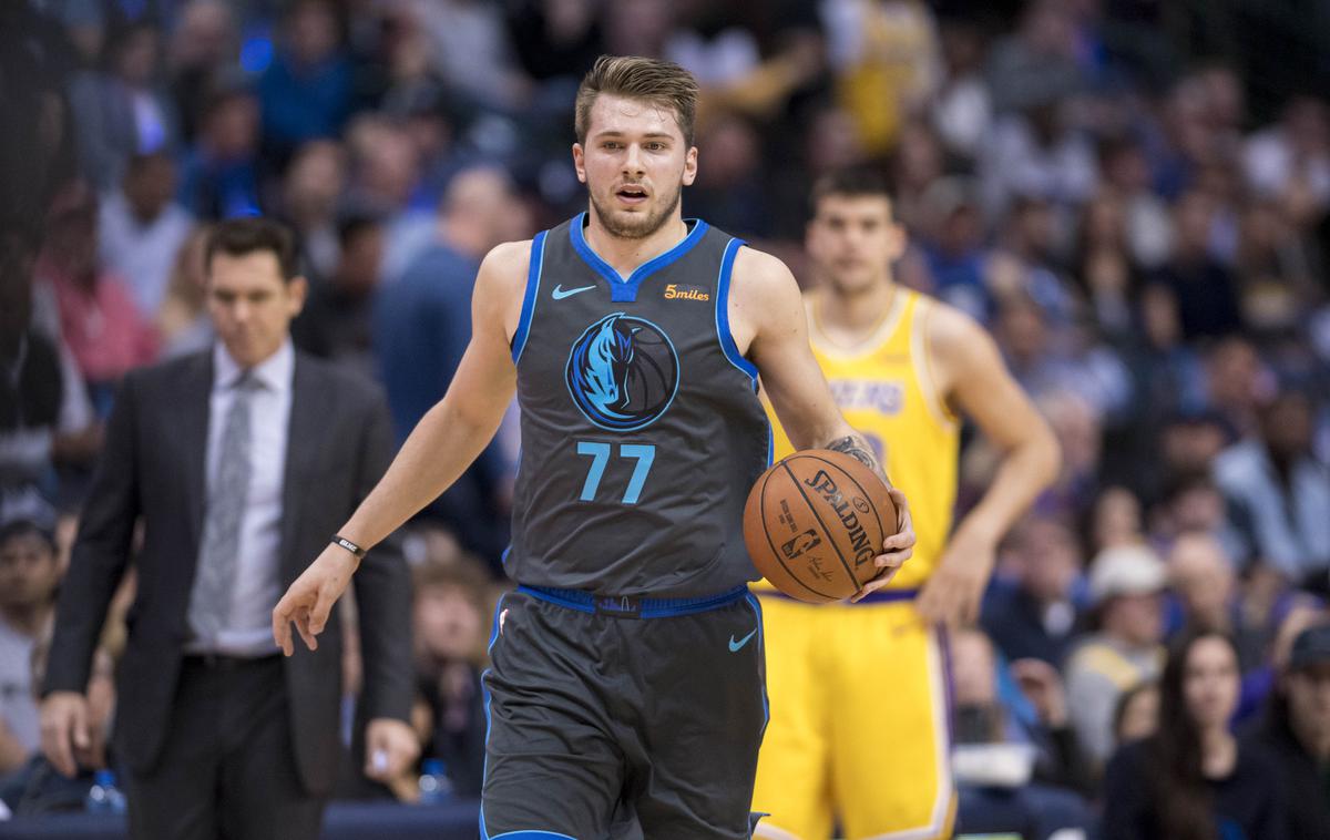 Luka Dončić Dallas Los Angeles Lakers | Luka Dončić in njegove ameriške sanje. | Foto Reuters