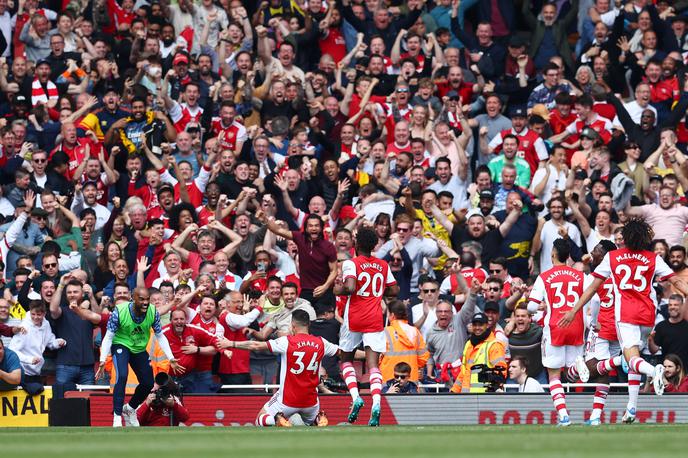 Arsenal | Arsenal se je veselil zmage s 3:1 na derbiju z Manchester Unitedom. | Foto Reuters