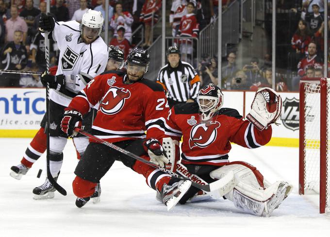 Kopitar in soigralci so finalno serijo (drugo v zgodovini kluba) odprli izjemno. Nanizali so tri zmage. | Foto: Reuters