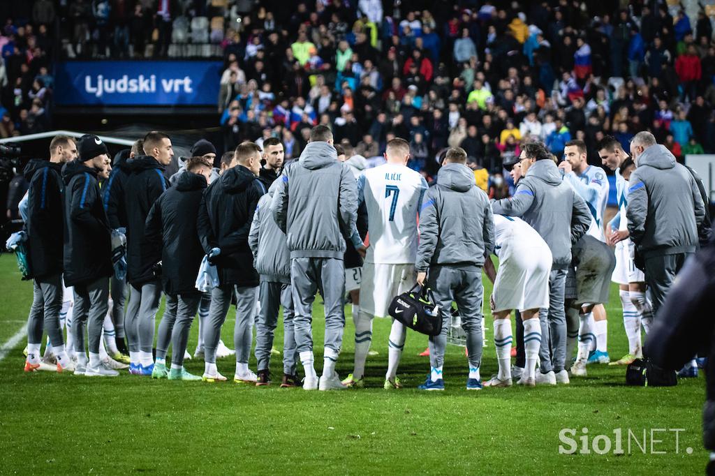 Slovenija : Rusija, slovenska nogometna reprezentanca