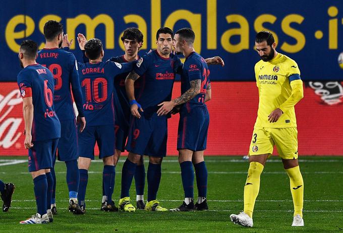 Atletico bo v veliki madridski obračun z Realom vstopil z zajetno prednostjo šestih točk. | Foto: Reuters