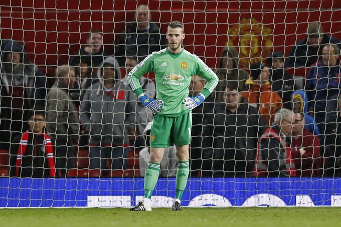 Če bo David De Gea ostal v Manchestru, v prihodnji sezoni ne bo igral v ligi prvakov. | Foto: 