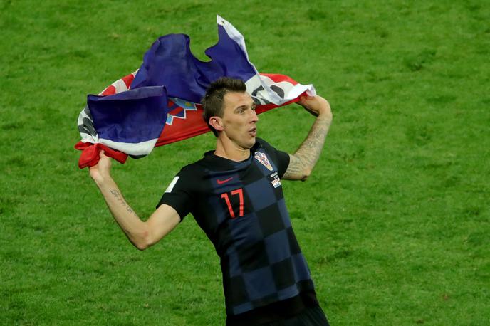 Mario Mandžukić | Mario Mandžukić je bil eden izmed hrvaških junakov na SP 2018, na katerem je osvojil drugo mesto. V finalu je zatresel tako francosko kot tudi hrvaško mrežo. | Foto Getty Images