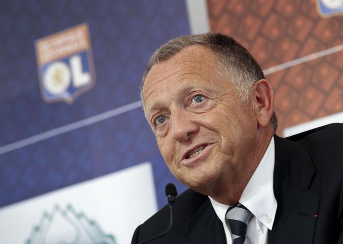 Jean-Michel Aulas je Lyon v roke dobil v zelo slabem stanju. Danes že nekaj časa velja za enega najuspešnejših nogometnih klubov v Franciji. | Foto: Reuters