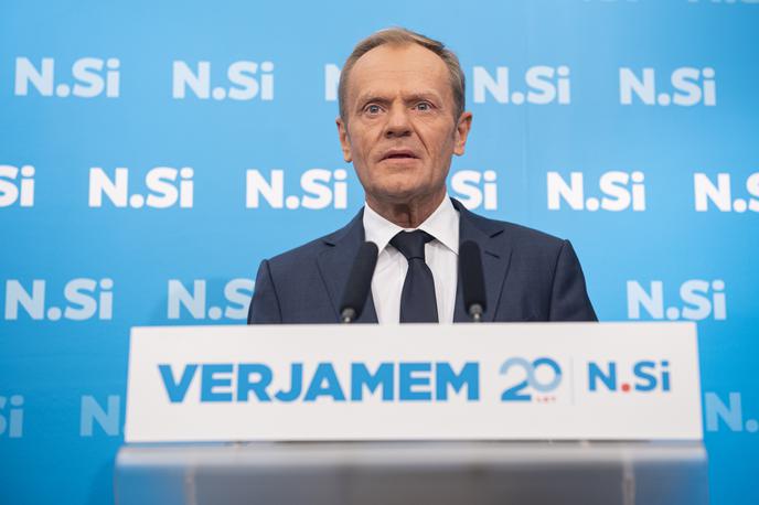 Donald Tusk | Na povabilo NSi se v Sloveniji mudi predsednik EPP Donald Tusk. | Foto STA