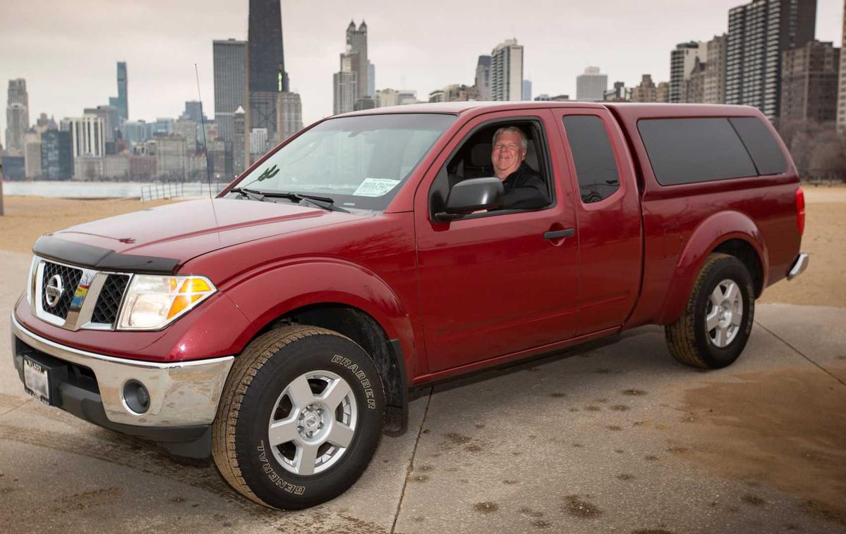 Nissan frontier | Brian Murphy in njegov nissan frontier, ki mu služi že od leta 2007. | Foto Nissan