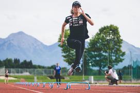 Skakalci skakalke trening Kranj