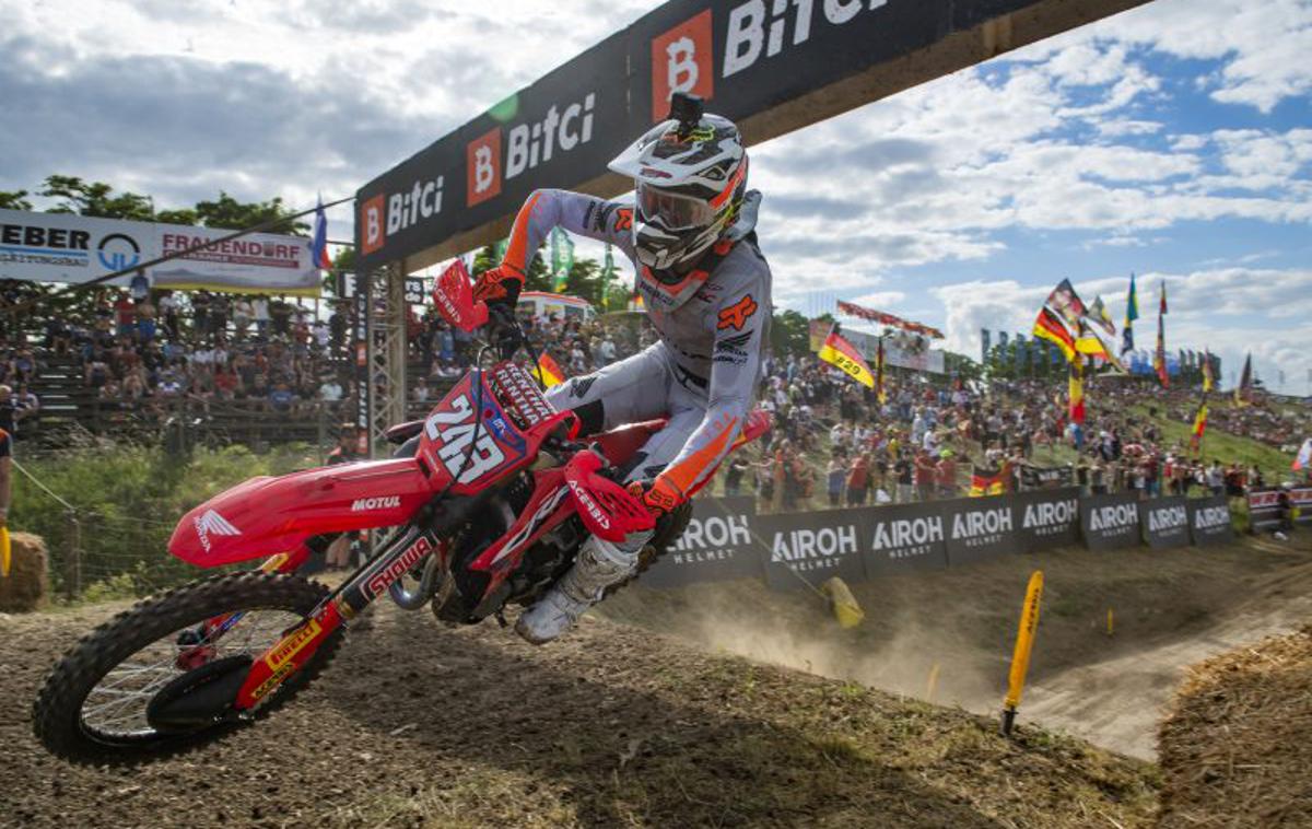 Tim Gajser | Ko je Tim Gajser nazadnje dirkal v Nemčiji (pred dvema letoma), je zmagal. | Foto Honda Racing/ShotbyBavo