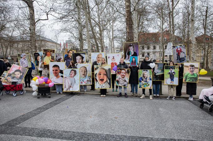 redke bolezni, pohod po Ljubljani | Foto: STA